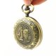 thumbnail image 1 of Voltear Brújula Brújula de reloj de bolsillo retro de metal portátil Brújula de navegación con tapa de aleación de zinc, 1 of 5