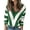 Striped Green, variant on PRETTYGARDEN Women's Fashion Long Sleeve Striped Color Block Knitted Sweater Crew Neck Loose Pullover Jumper Tops