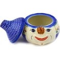 thumbnail image 2 of Polmedia Polish Pottery Spring Flowers Garlic and Onion Kitchen Canister, 2 of 6