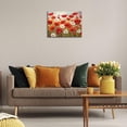 thumbnail image 3 of AatoeaX Flower Wall Art Red Floral Canvas Wall Art Flower Pictures Wall Decor Colorful Flower Canvas Painting Modern Artwork for Living room Bedroom Bathroom, 3 of 4