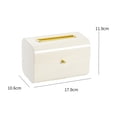 thumbnail image 6 of Walbest Household Tissue Box Spring Design Automatic Lifting Transparent ABS Napkin Paper Dispenser Storage Case, Desktop Dustproof Tissue Box, 6 of 7