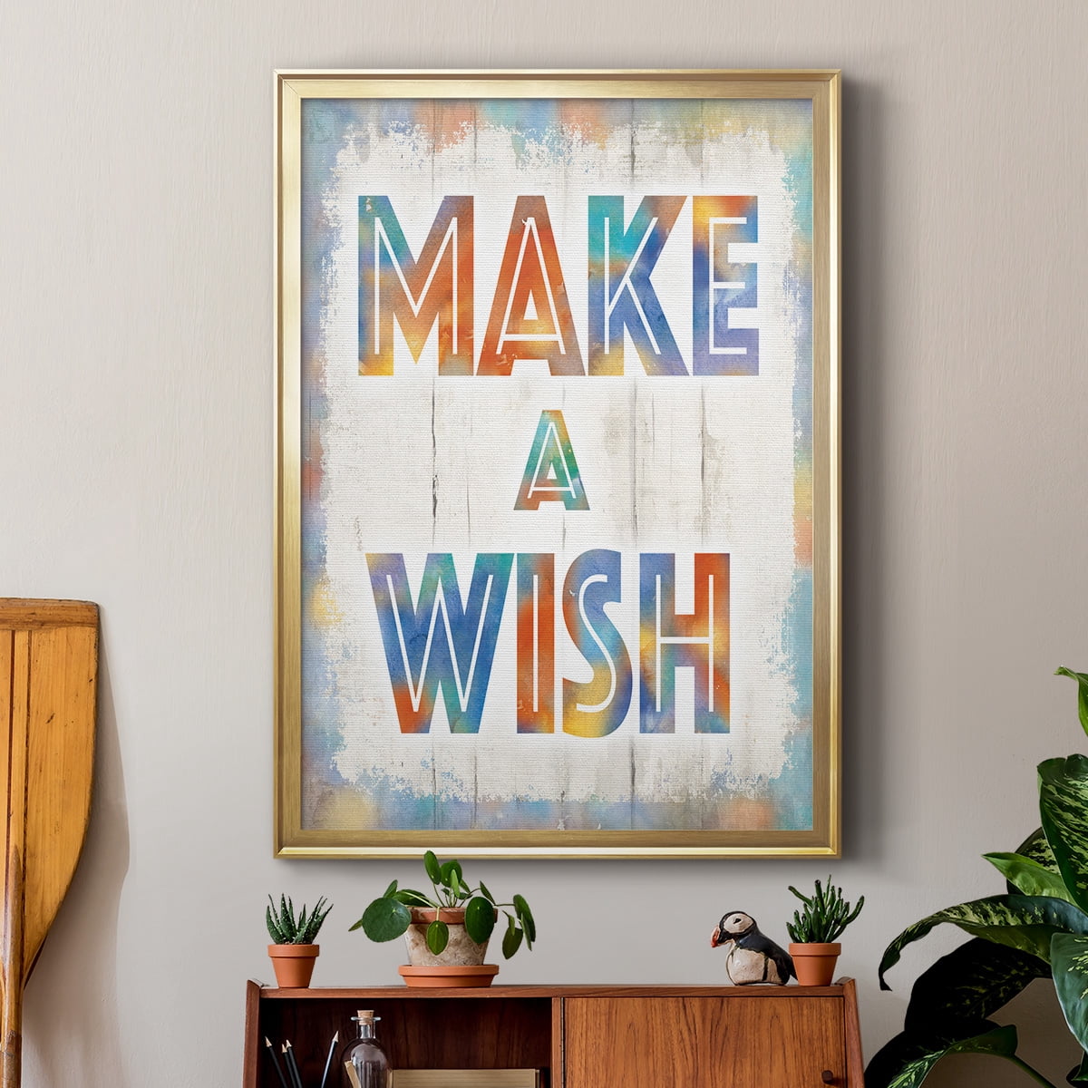 Make A Wish Premium Framed Print - Ready to Hang