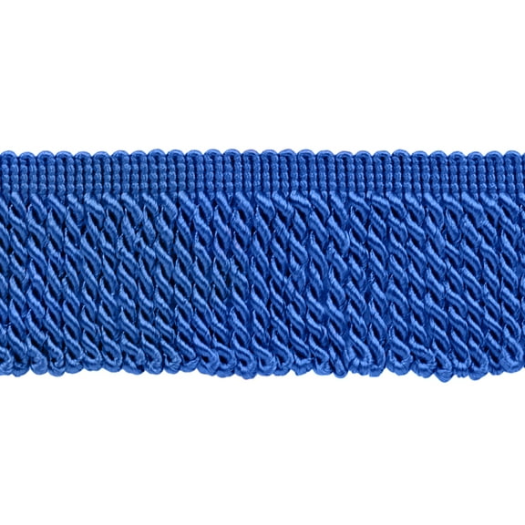 2 1/2" (6cm) Bullion Fringe Trim # EF25,, Persian Blue #I6 (Royal Cobalt Blue) 5 Yards (15 ft/4.5m)