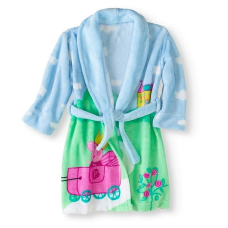 Girls Fleece Shawl Collar Robe - Toddler Girls' Robe