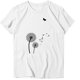 thumbnail image 4 of Fiudx Ofertas Del Día Blusa Informal de Manga Corta con Estampado de Cuello Redondo para Mujer, 4 of 5