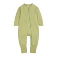 thumbnail image 1 of Combinaison Bébé Sans Pieds avec Fermeture Éclair Simple Barboteuse Manches Longues pour Bébé, 1 of 10