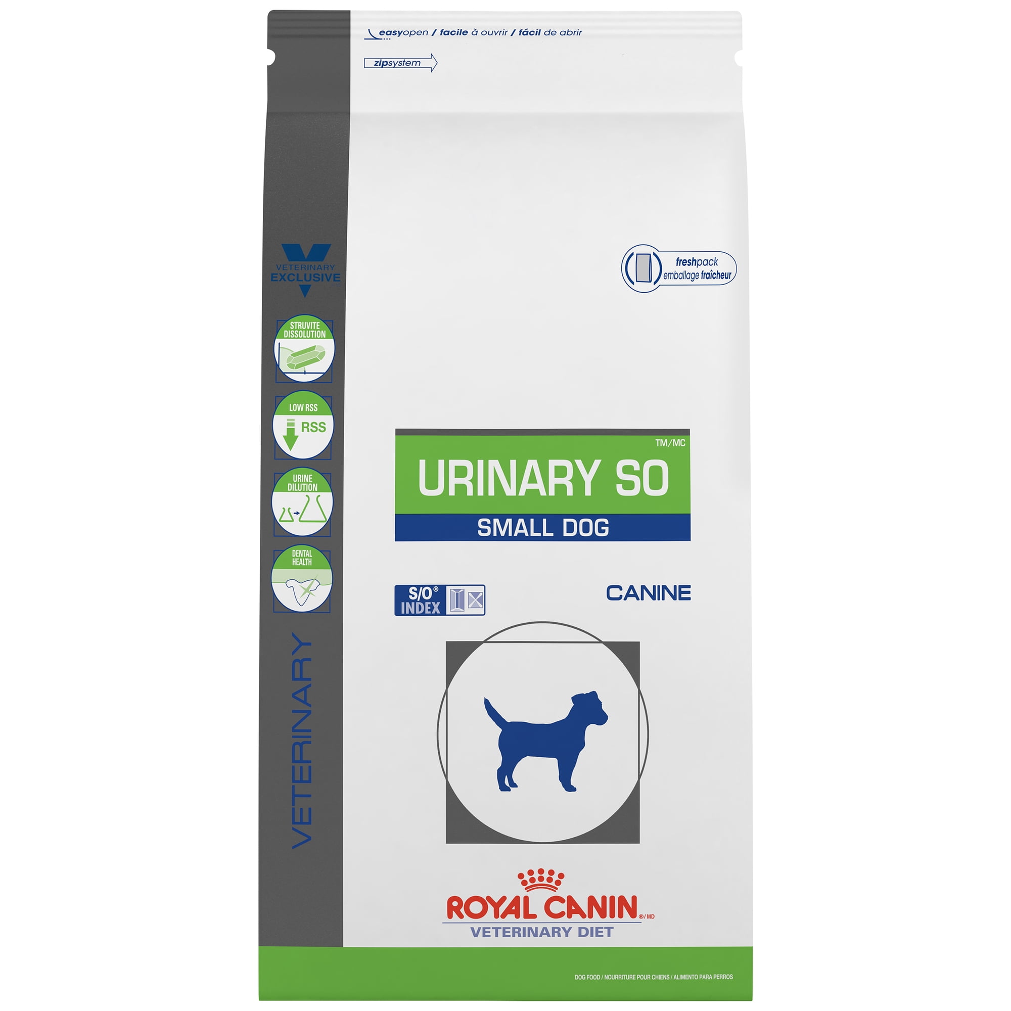Royal Canin Veterinary Diet Canine Urinary SO Moderate Calorie Dry Dog Food, 8.8-lb bag