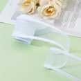 thumbnail image 4 of 2ms Elastic Polyester Mesh Ribbons Tulle Fabric Roll for Clothing Decoration White 2-1/8 inch(55mm), 4 of 7