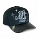 thumbnail image 3 of VAGO Style Gorra NO FEAR Negra Ajustable de Moda con Visera Curva Negra, 3 of 5