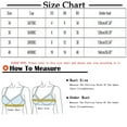 thumbnail image 2 of Bigersell T-Shirt Bras for Women Seamless Front Closure Bras Women V-Neck Push up Bras No Underwire Comfortable Wireless Bra Buckle Closure Padded Bralettes Everyday Wire-Free Bras Black 36B, 2 of 4