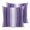 Purple, variant on Pillow Covers 18x18 Set of 2, Pink Ombre Stripe Square Throw Pillow Covers for Couch/Sofa/Living Room, Farmhouse Simple Striped Decorative Soft Pillowcases for Couch Throw Pillows with Hidden Zipper