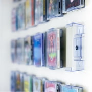 CollectorMount CD Mount Wall Frame Display and Shelf Stand, Invisible and Adjustable, 1 Pack