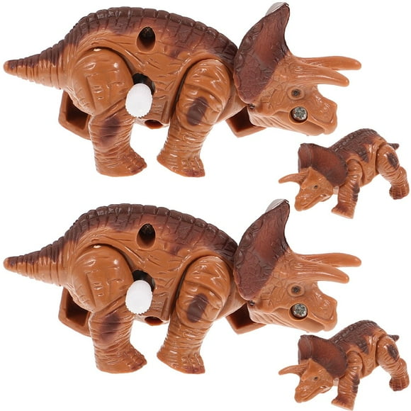 CHOK 4Pcs Wind Up Dinosaur Toys Halloween for Kids Clockwork Toys Clockwork Dinosaur Toys