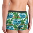 thumbnail image 3 of Uemuo Hawaii Palms Pattern Men's Boxer Briefs,Trunk Anti-Chafing,Comfortable, Durable, and Stylish Underwear-XX-Large, 3 of 9