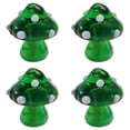 thumbnail image 2 of 4Pcs Hand Blown Mini Colorful Glass Figurines Tiny Art Craft Ornaments, Compact Desktop Decor for Terrarium Aquarium Shelf Window Display Perfect Gift for Women, 2 of 5