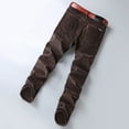 thumbnail image 3 of Mens Work Pants Stretch Corduroy Corduroy Regular Casual Straight Leg Pant Pant Daily-Wear, 3 of 3