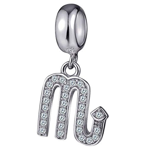Scorpio Zodiac Sign Charms for Pandora Charm Bracelets 925