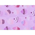 thumbnail image 1 of Ahgly Company Machine Washable Indoor Rectangle Transitional Heliotrope Purple Area Rugs, 2' x 4', 1 of 7