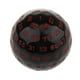thumbnail image 2 of Dados Poliédricos Acrílico Dados de Múltiples Cara Juguete para Niños Y Adulto Juegos para Fiesta Juguetes tretenimient rojo-1 CUTICAT Bola de juego de dados poliédricos, 2 of 8