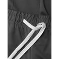 thumbnail image 3 of Hat and Beyond Mens Premium Stripe Track Pants Slim Fit Two-Tone Jogger Pants, 3 of 6