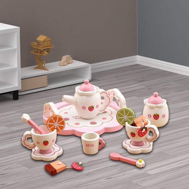 Juego de cocina de madera Hugo para niños