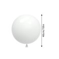 thumbnail image 4 of 5pcs-18 Inches Latex Balloons, Large Thick Balloons, Round Latex Balloons, Suitable For Engagement, Wedding, Birthday, Graduation, Baby Showers, Gende, 4 of 4