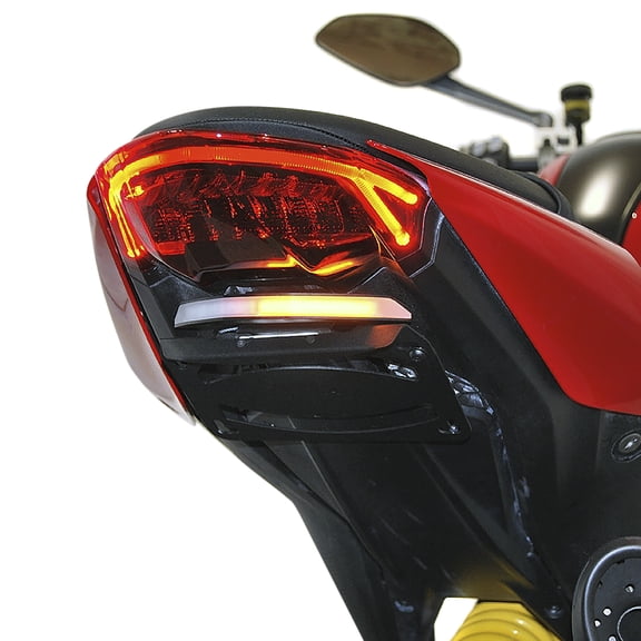 New Rage Cycles Ducati Monster 937 Fender Eliminator Kit w/Turn Signals & LED Plate Light