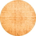 thumbnail image 1 of Ahgly Company Indoor Round Persian Orange Traditional Area Rugs, 4' Round, 1 of 1