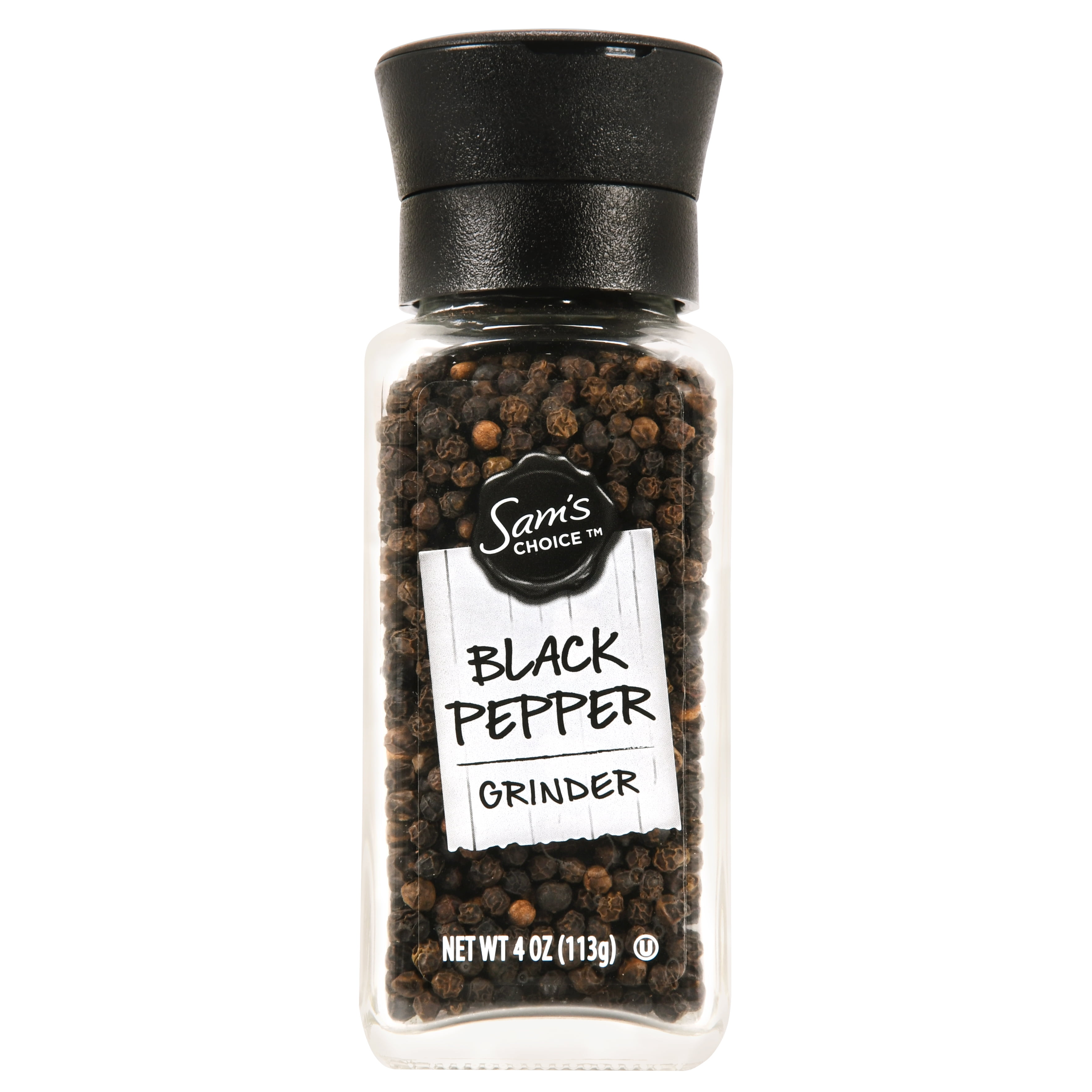 Sam's Choice Black Pepper Grinder, 4 oz