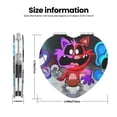 thumbnail image 3 of Zufioo Miroirs de Maquillage de Poche Portables, Miroir de Beauté Pliable Grossissant Adapté pour Portefeuille Sac à Main pour Femmes-Forme de Cœur, 3 of 9