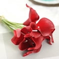 thumbnail image 5 of Mdesiwst 1Pc Artificial Calla Lily Flower Bridal Bouquet Wedding Home Decor, 5 of 7