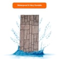 thumbnail image 4 of Izodekor 3D Brick Effect Wall Panels - Cladding, Stone Look, Styrofoam Facing for Living Room, 19x39 in, 10 Panels, Ancient Traces K-03, 4 of 10