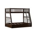 thumbnail image 3 of Acme Jason Twin over Full Bunk Bed with 2 Drawer in Espresso, Multiple Colors, 3 of 9