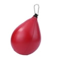 thumbnail image 3 of Pear Shape Speed Ball Swivel Boxing Punch Bag Punching Speedball (Black), 3 of 5