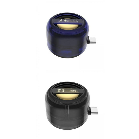 Mini amplificador de teléfono,Mini altavoz inalámbrico para teléfono Plug Play portátil,Teléfono celular compacto con batería incorporada de 250 mAh,reproductor de dvd pequeño Hugo Mini amplificador de teléfono