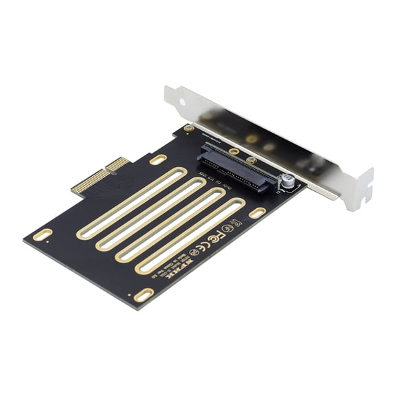 FVH PCI-E 4.0 X4 Lane to U.3 U3 Kit SFF-8639 Host Adapter for Motherboard PM1735 NVMe PCIe SSD