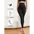 thumbnail image 4 of Athlemo Women's Anti-cellulite Slim Premium High Waist Tummy Control Shapewear Leggings, 4 of 7
