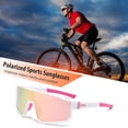 thumbnail image 4 of LJNYFDC Lunettes de Cyclisme Sport Extérieur avec Coussinets Antidérapants Protection UV Ultralégères pour Course Pêche, 4 of 6