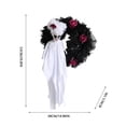 thumbnail image 3 of Spooky Halloween Decoraciones Scary Halloween Decor for Wall White, 3 of 3