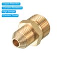 thumbnail image 4 of Unique Bargains Pipe Fitting, M22 to G3/8 Male Thread 1.38 Inch for Water Pipes, Gold, 4 of 5
