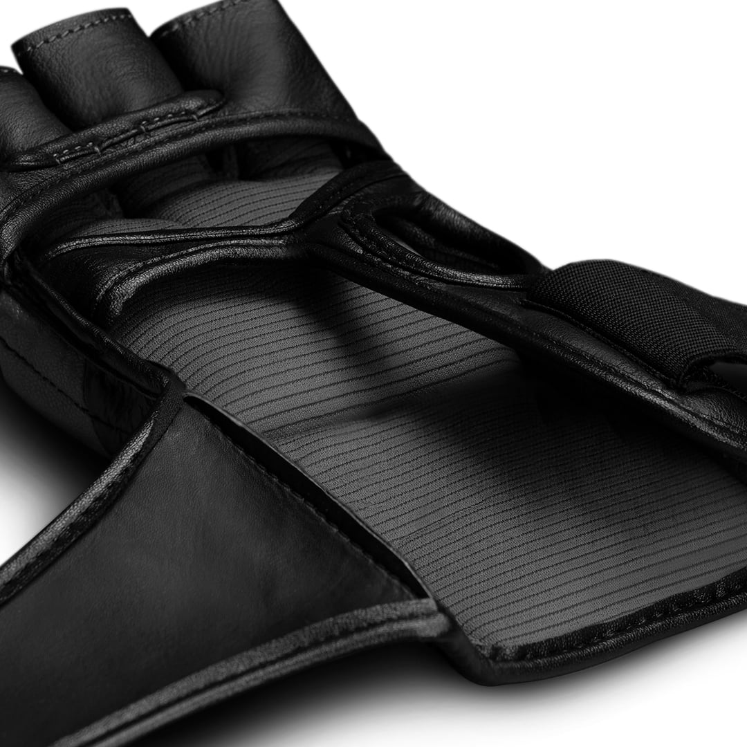 Hayabusa T3 4 oz. Dual-X Hook and Loop Vylar MMA Gloves - Large - Black/Gray