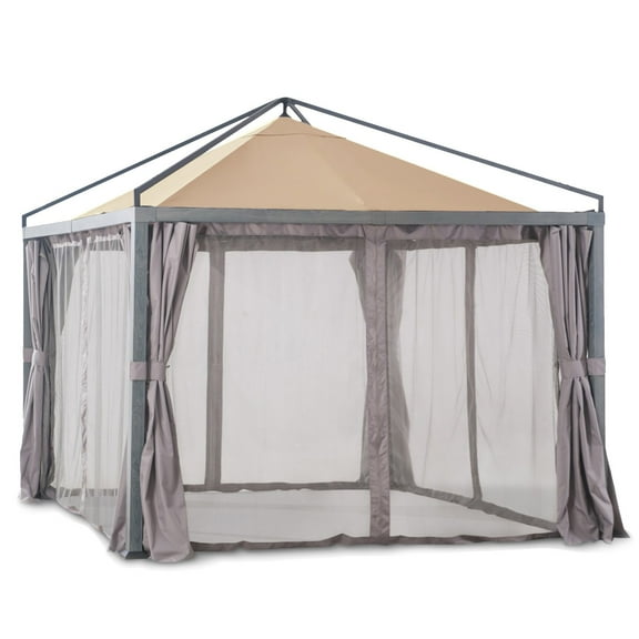 Garden Winds Replacement Canopy Top Cover for Moda Gazebo - RipLock 350