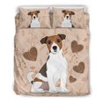 thumbnail image 1 of Jack Russell Doona Cover - Hearts, 1 of 5