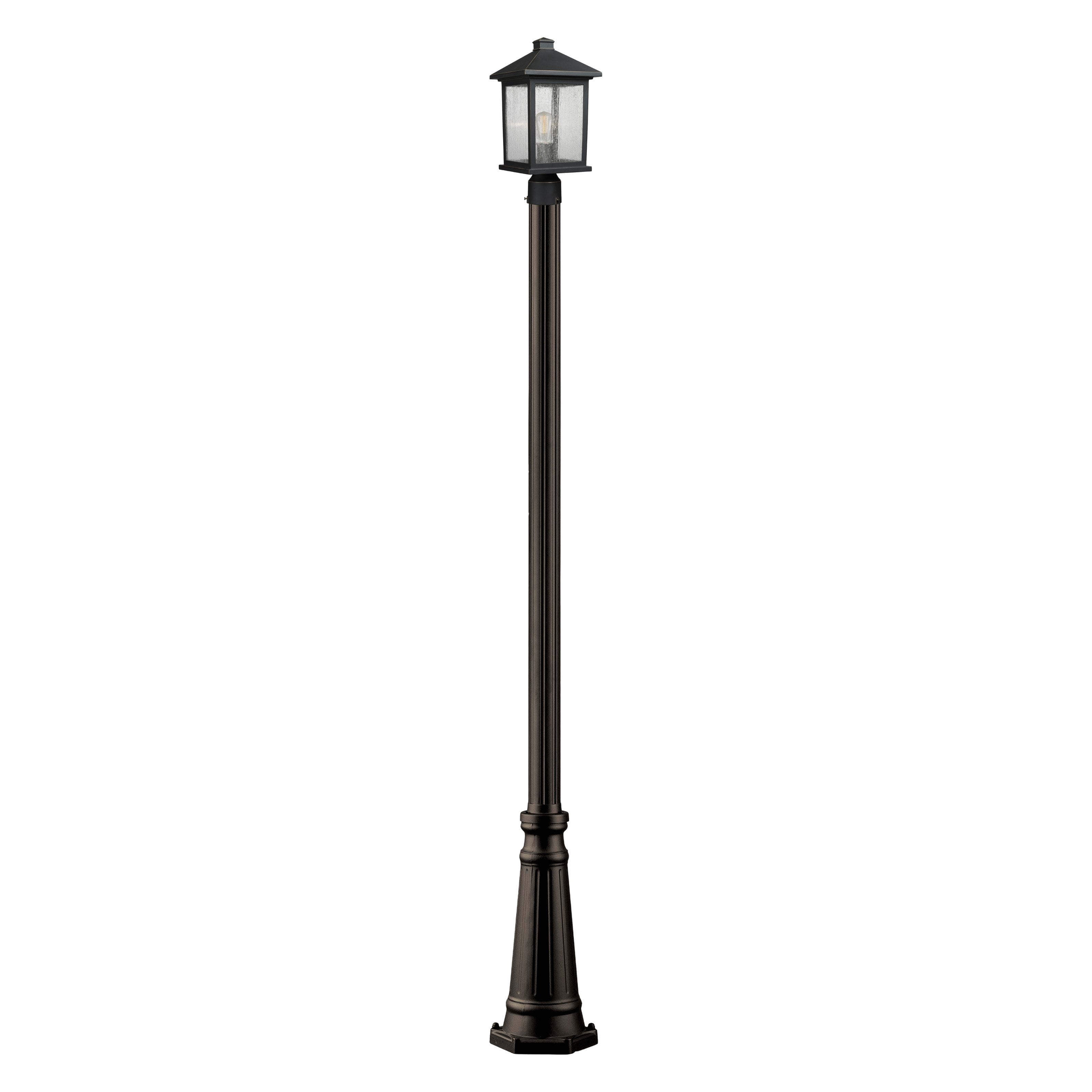 Z-Lite Portland 1 Light Outdoor Post Light in Oil Rubbed Bronze