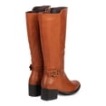 thumbnail image 4 of New Women DbDk Doce-2 Paisley Almond Toe Knee High Zip Riding Boot Size, 4 of 5