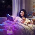 thumbnail image 4 of Butterfly Night Light, Birthday Gift For Girls 3d Illusion Lamp Kids Bedside Lamp With 16 Colors Changing Remote Control Butterfly Toys Girls Gifts, 4 of 5