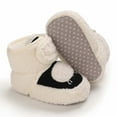 thumbnail image 4 of AOOCHASLIY Black and Friday Kids Shoes Winter Toddler Baby Boys Girls Fleece Soft Soled Shoes Toddler, 4 of 5