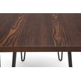 thumbnail image 5 of OFM Essentials Collection 44" Home Retro Desk, Writing Desk with Hairpin Legs, in Gray/Wenge (ESS-1054-GRY-WEN), 5 of 15