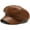 Pu Leather-coffee, variant on Women Vintage Velvet Beret Newsboy Hat Flat Cap Baker Boy Hat