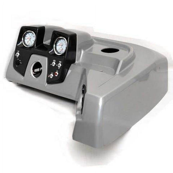 Tracker Boat Dash Console Panel 307954 | 32 3/8 x 13 5/8 Inch Silver